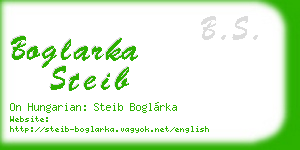 boglarka steib business card